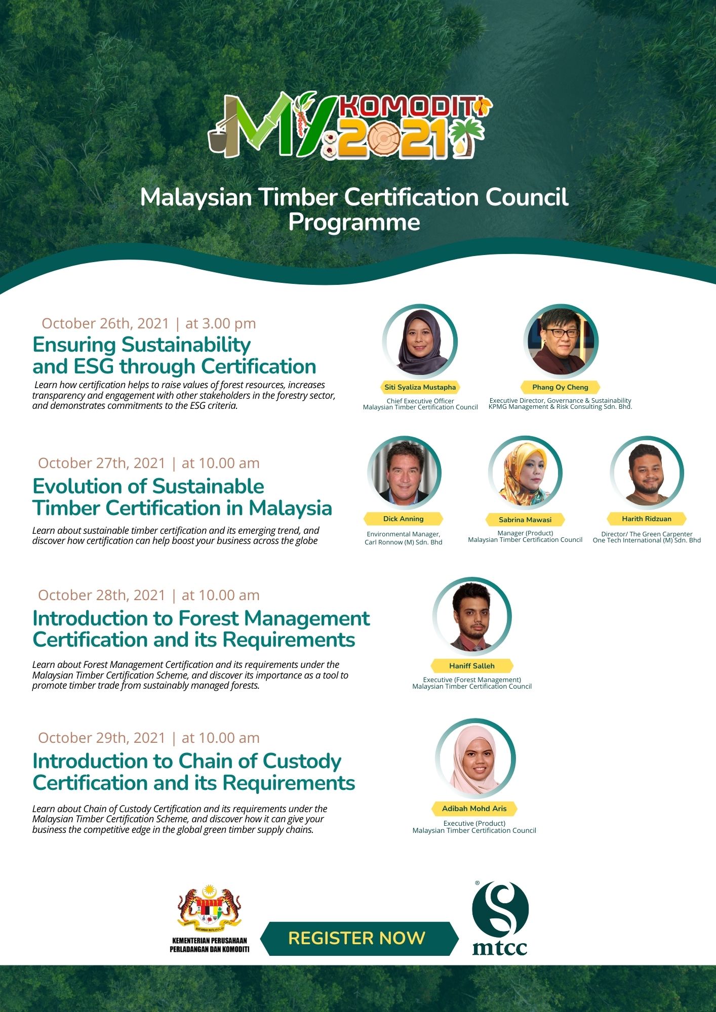 MTCC Will Strengthen Advocacy for Sustainable Forest Management through